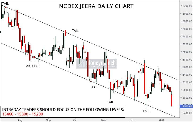 free ncdex jeera tips chart