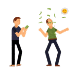 GIF Money Profit Book