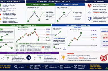 learn fibonacci projection detailed explaination